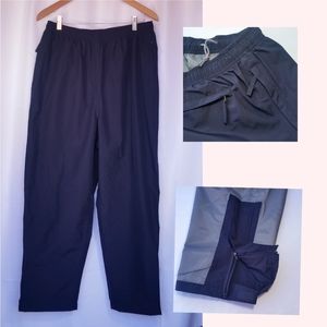 LANDS' END Outdoor Athletic Rain Snow Hiking Pants